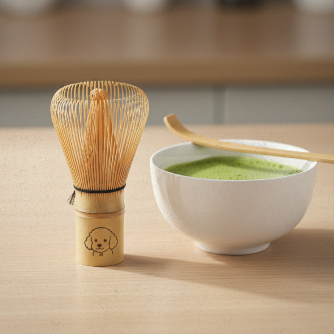 Moose Matcha Bamboo Whisk Chasen